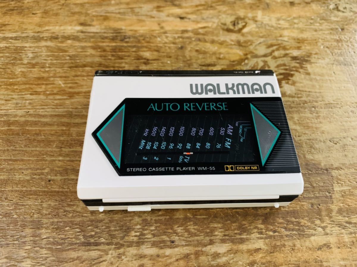 f537- SONY WM-55 カセットプレーヤー ジャンク ジャンクソニー SONY