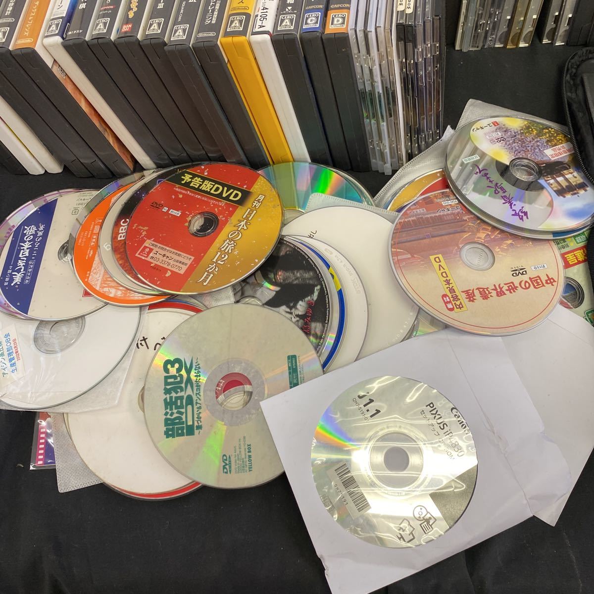 ◇中古 使用済みCD DVD ケース 空ケース 大量まとめ売り 録画/録音済
