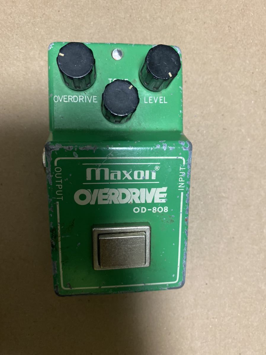 マクソンオーバードライブOD808マレーシアンチップ搭載 Maxon OD-808 - Yahoo!オークション Overdrive マレーシアチップ RC 0