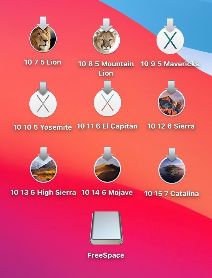 格安，人気セール Mac OS歴代9種 10.7 Lion ~ 10.15 Catalina 高速USBインストーラ 作成代行 USB-C対応 インストール説明書付き #0707(オペレーティングシステム)｜売買されたオークション情報、yahooの商品情報をアーカイ オペレーティングシステム