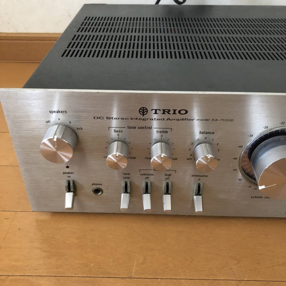 トリオ アンプ TRIO KA-7100D KA-7100D TRIO トリオ ケンウッド 整備