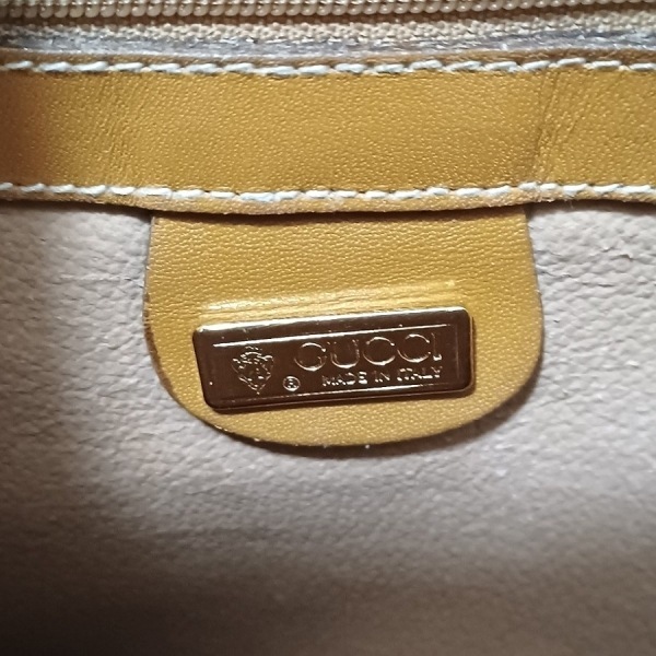 GUCCI シェリーライン オールドグッチ グッチ マイクロGG ヴィンテージ ショルダーバッグ オールド 良品 ショルダーバッグ&frasl;--&frasl;BRW&frasl;総柄&frasl;オールドグッチ &frasl; GUCCI(グッチ) 美品 極 - マイクロgg