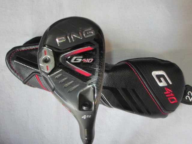 中古PING G410ハイブリッド ＃4 22度 純正カーボン（S 