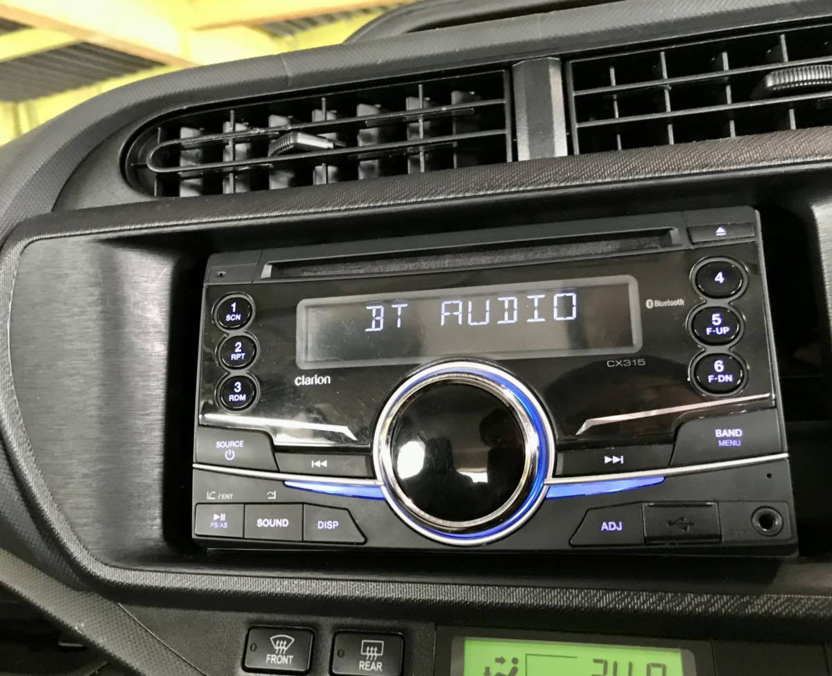 Clarion クラリオン 2DIN CDデッキ Bluetooth CX315 CX315 Clarion