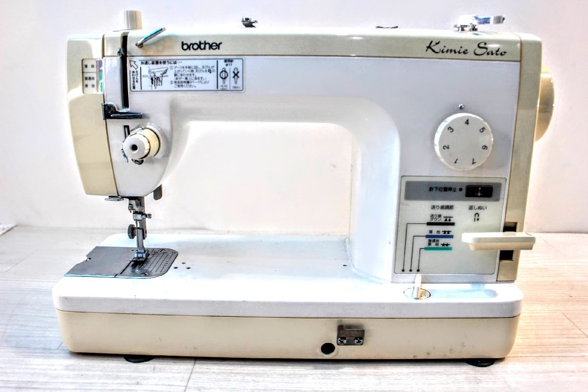 No.3698 ブラザー TA630 brother 職業用ミシン KimieSato 電源コード 