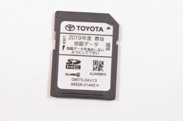 p*a様 【2019年地図データ】トヨタ純正ナビ　NSZT-W62G 美品 TOYOTA純正ナビ地図データ SDカード 2019年度春版 NSZT-W62G トヨタ