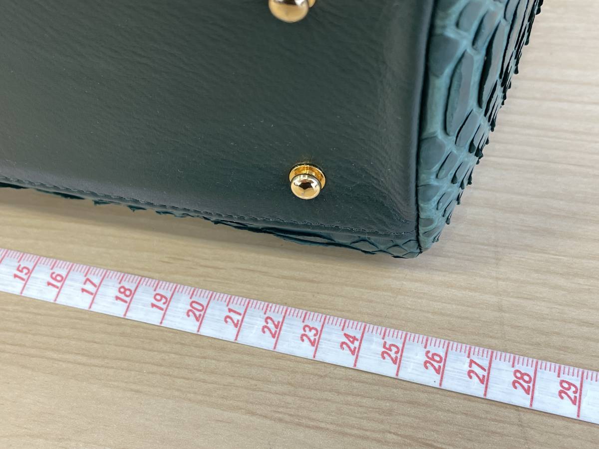 1円 ～ パイソン 本革トートバッグ エキゾチックレザー セレンシー 