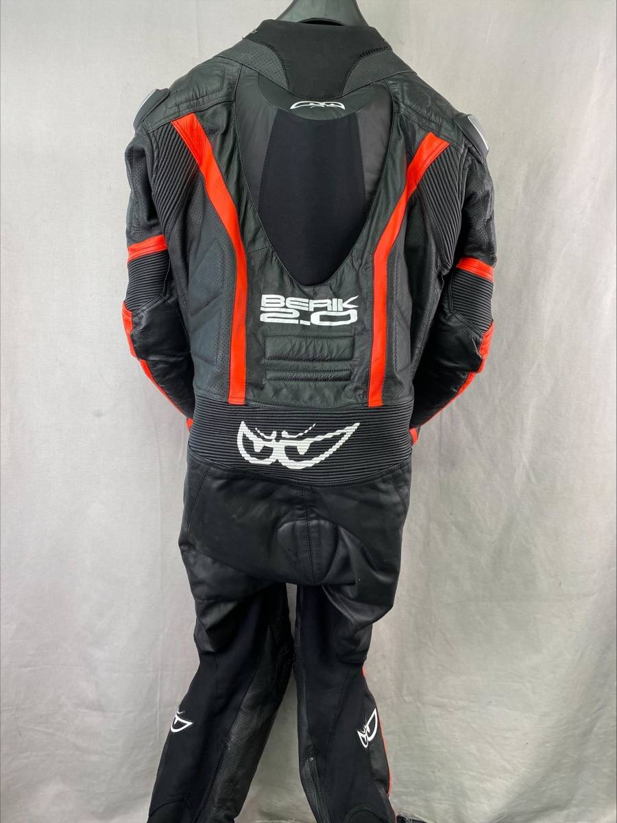 BERIK ベリック Racingsuit レーシングスーツ BLACK/RED 58サイズ