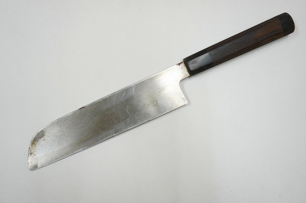 柳刃包丁 2本セット　青=鋼　刃度　29.5と23.5cm. 黒檀 八角柄　2本 柳刃包丁 2本セット 青=鋼 刃度 29.5と23.5cm. 黒檀 八角