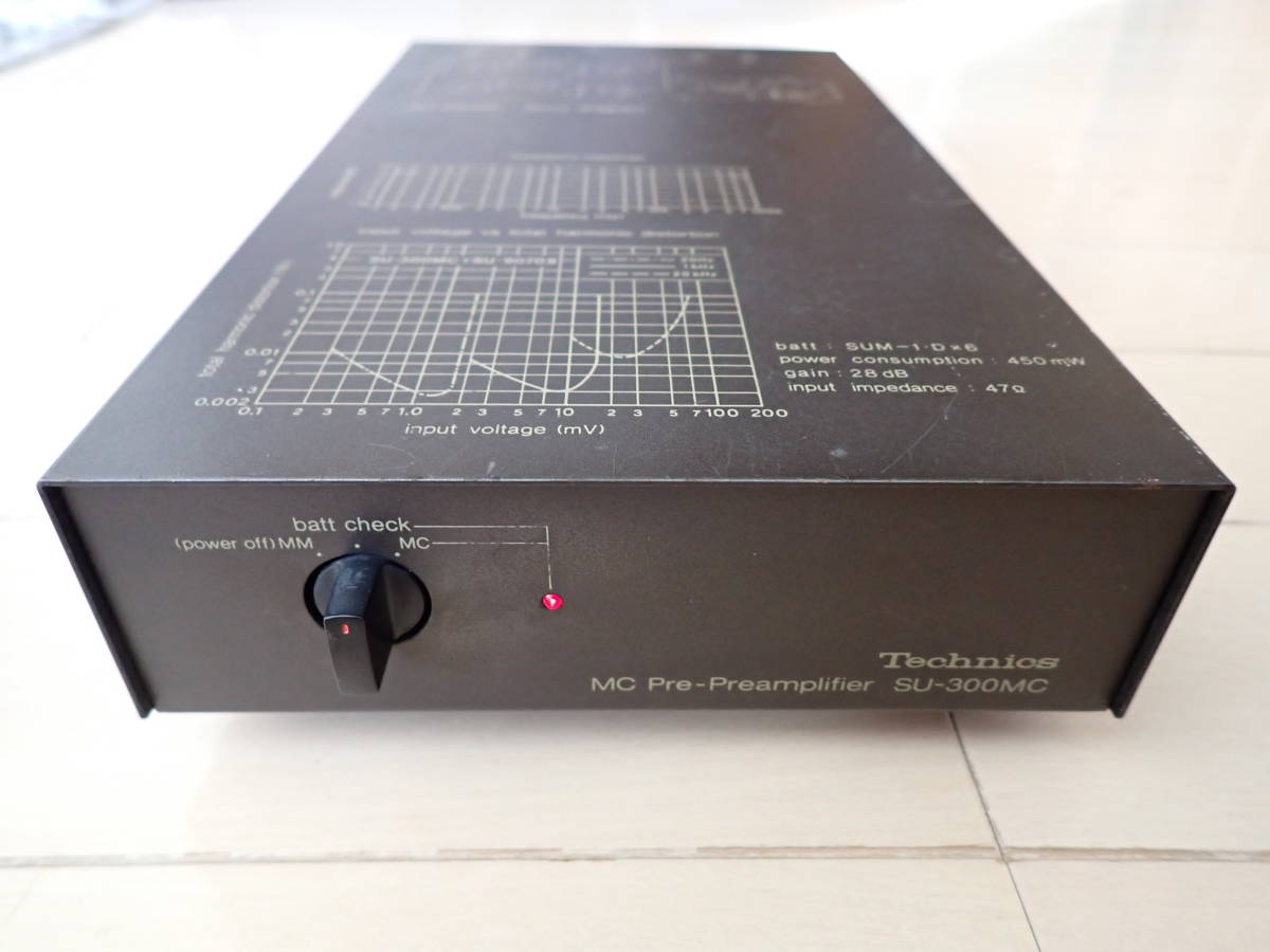 送料込み Technics テクニクス SU-300MC プリアンプ MC Pre