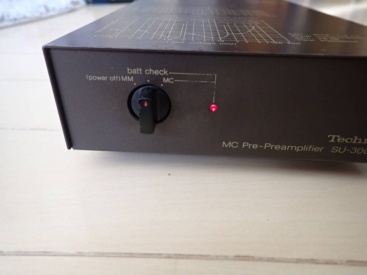 送料込み Technics テクニクス SU-300MC プリアンプ MC Pre