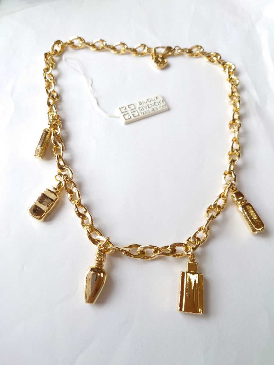 GIVENCHY ジバンシー 美品 稀少 香水瓶 デザイン ゴールド色 