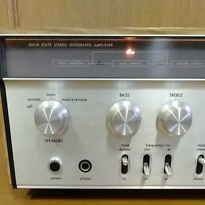 LUXMAN L-606 プリメインアンプ 動作確認済 説明書付き ラックスマン