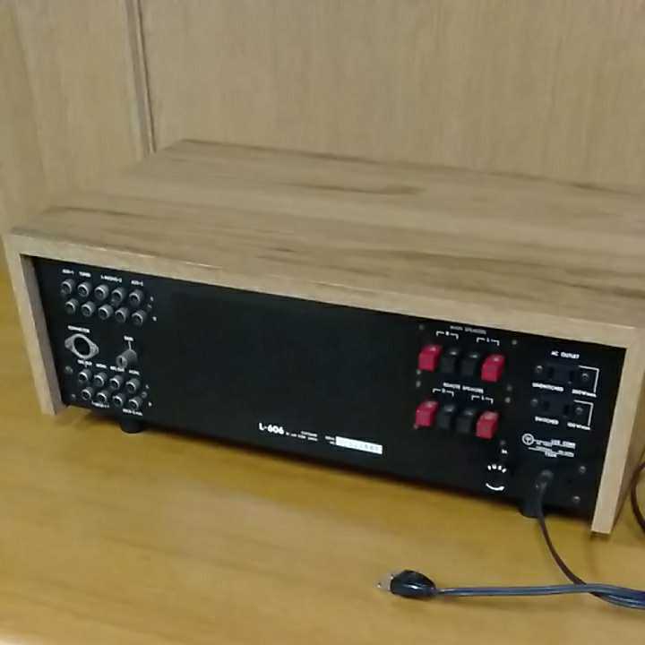 【作動確認済み】LUXMAN L-606 プリメイン LUXMAN L-606 プリメインアンプ 動作確認済 説明書付き ラックスマン