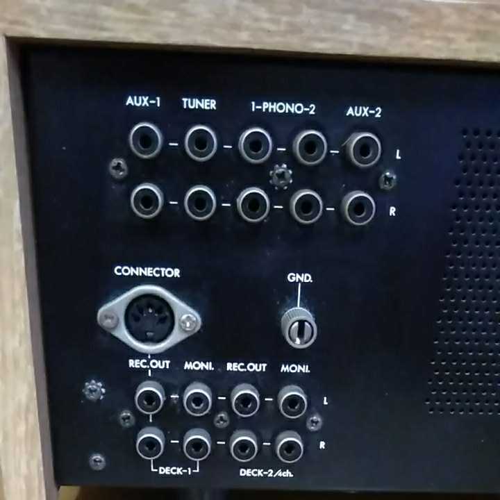 LUXMAN L-606 プリメインアンプ 動作確認済 説明書付き ラックスマン