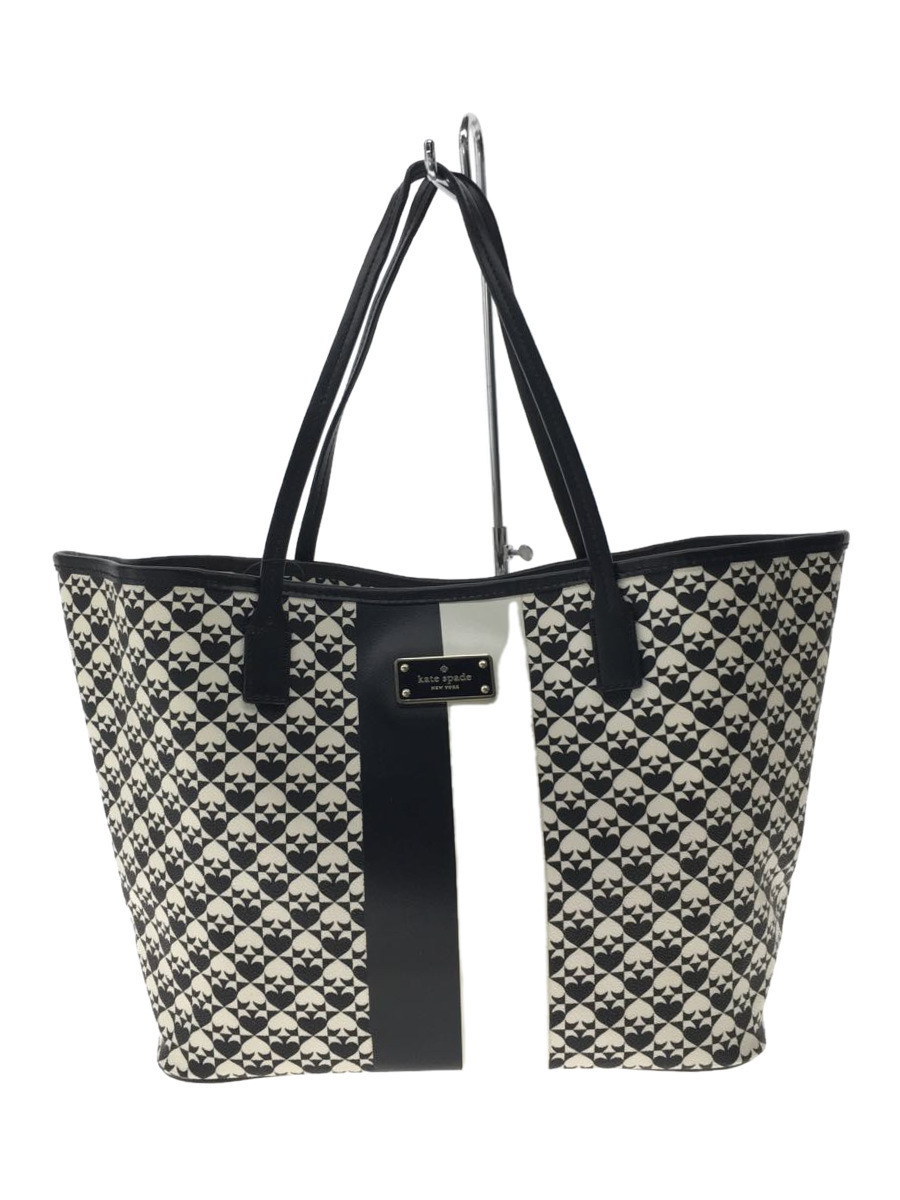 【驚きの破格値，お買い得】 kate spade new york トートバッグ/レザー/BLK/総柄(その他)｜売買されたオークション情報、yahooの商品情報をアーカイブ公開 - オークファン その他