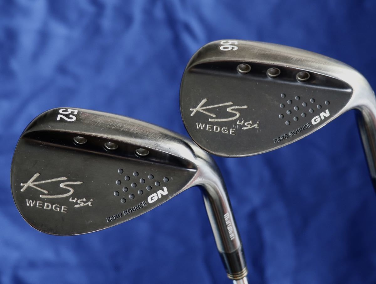 KS WEDGE ZERO BOUNCE GN 52° 56° 2本セット マルマン_KSウェッジ 【52°/56°】ゼロバンス GN KSゼロバウンス GN