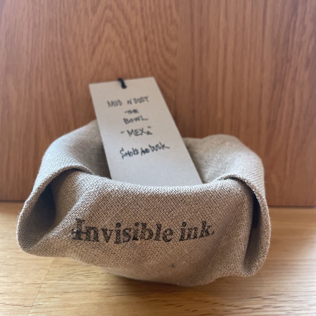 MUD ink invisible DUST N THE BOWL Invisible SMALL EXTRA MEX MAD 
