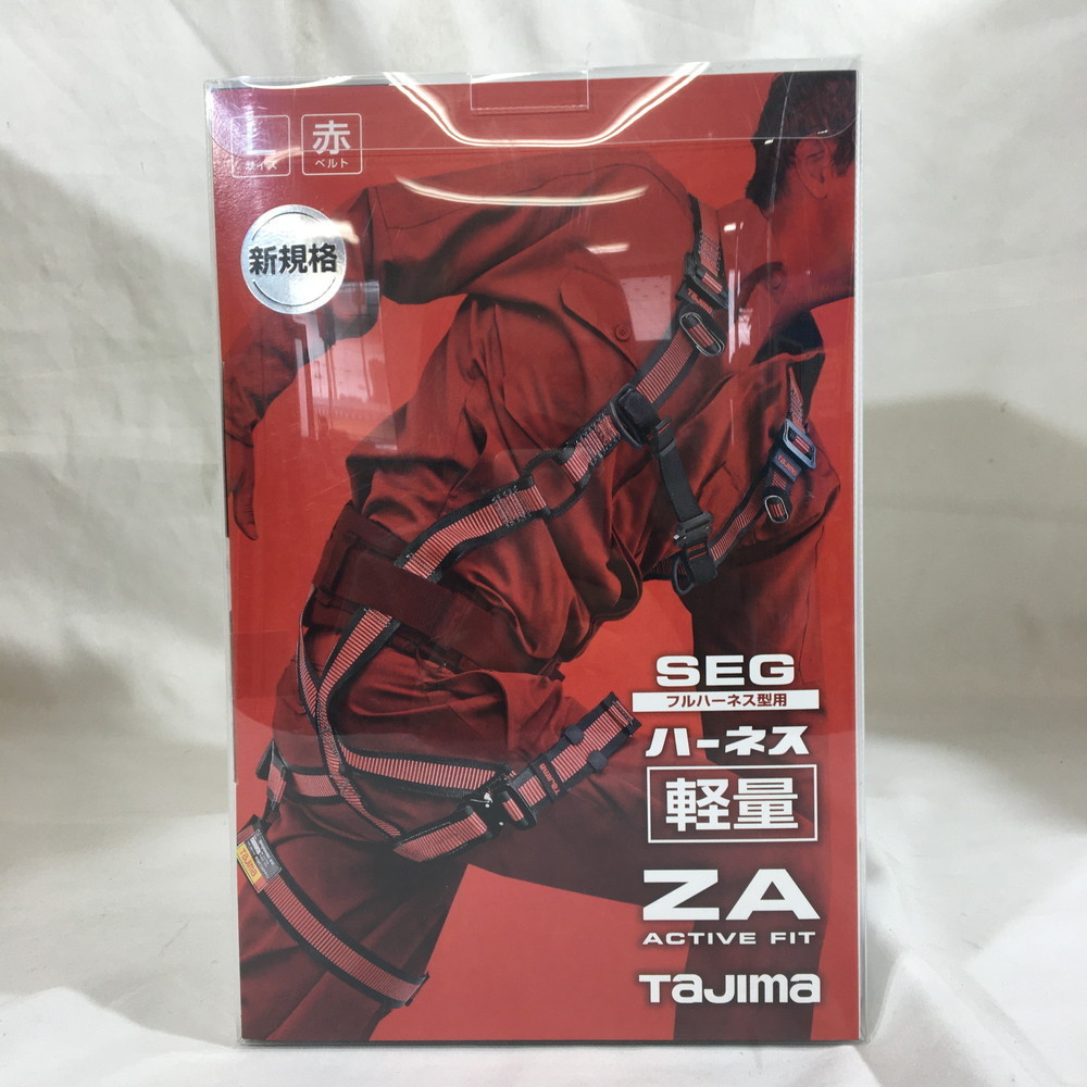 【未使用品】 MSMK　Tajima タジマ　ハーネス ZA L ライン赤　AZAL-LRE 【102-220711-MI-4-HOM】 タジマ フルハーネス Mサイズ ハーネスGS 新規格 ハイスペックモデル