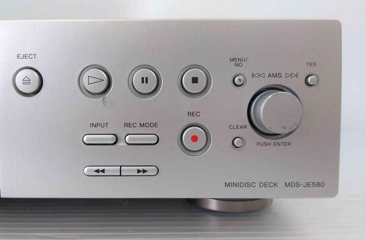 ○SONY ミニディスクデッキ○MDS-JE580○ソニー 【公式通販】