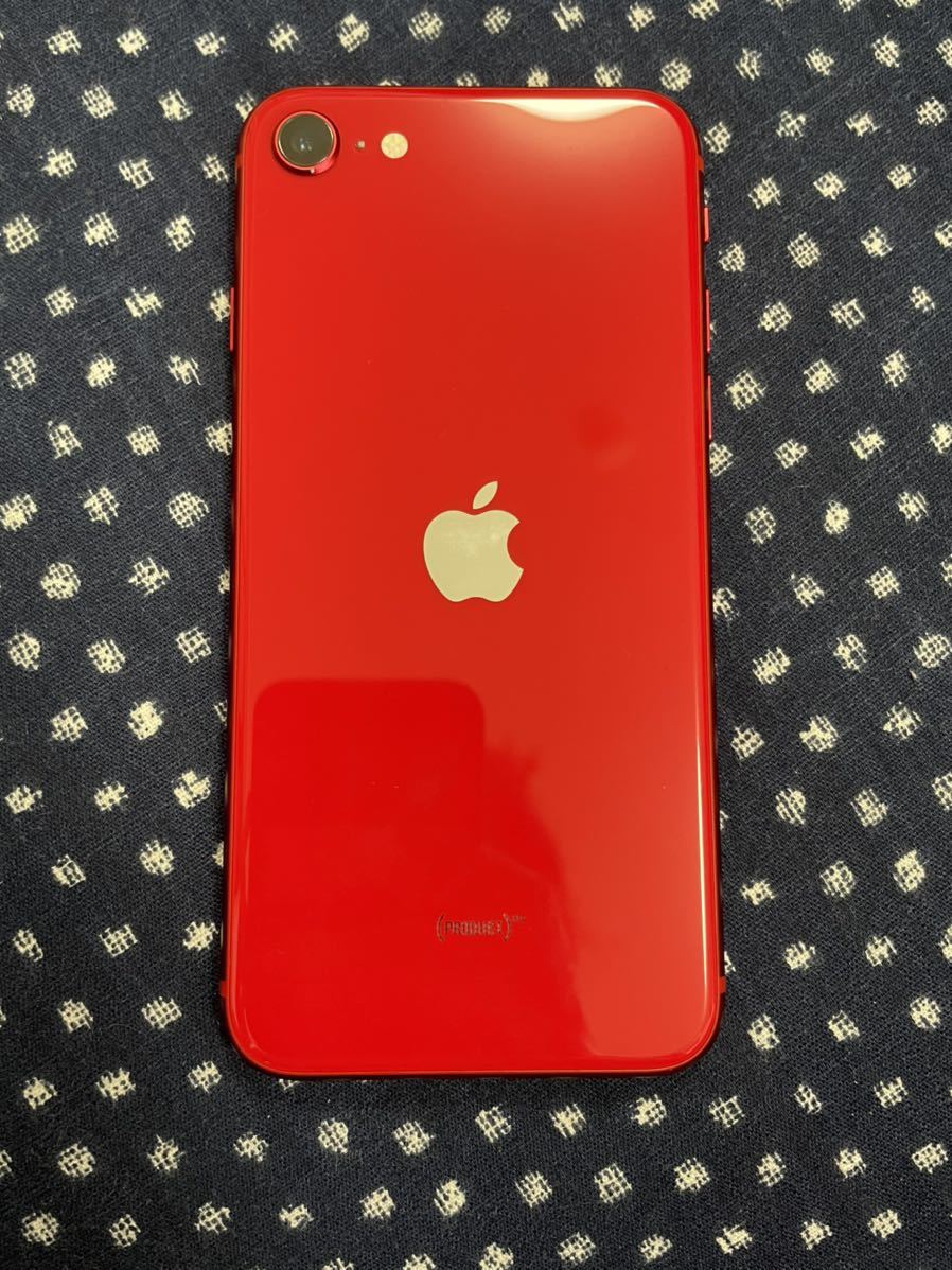 apple iPhone SE2 レッド 128GB simフリー版 ※注記確認願います iPhone