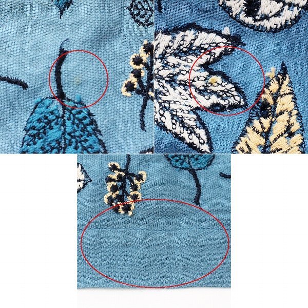 希少 人気アイテム mina perhonen ミナペルホネン winter flags 刺繍