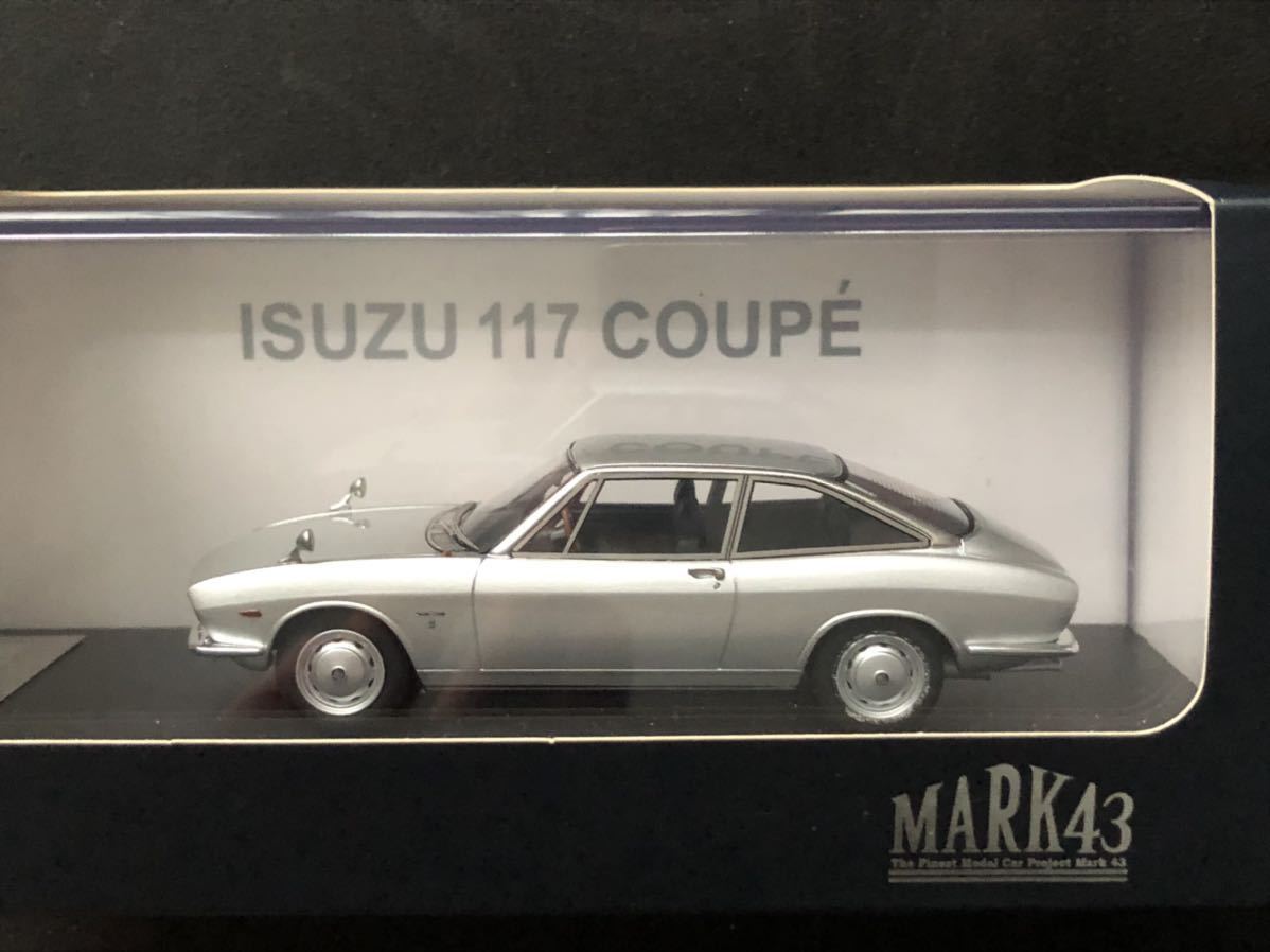 1/43 Scale いすゞISUZU 117 COUPE (PA90) HAND MADE Astral Silver Metalic 未使用品