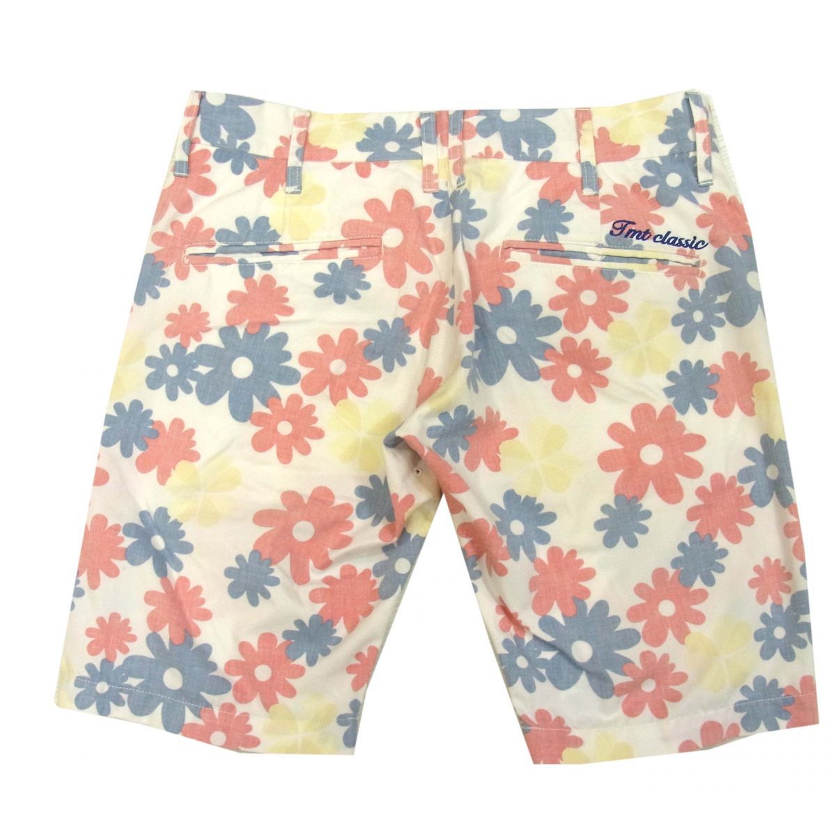 ◎TMT CLASSIC ショートパンツ フラワープリント ハーフパンツ ゴルフ