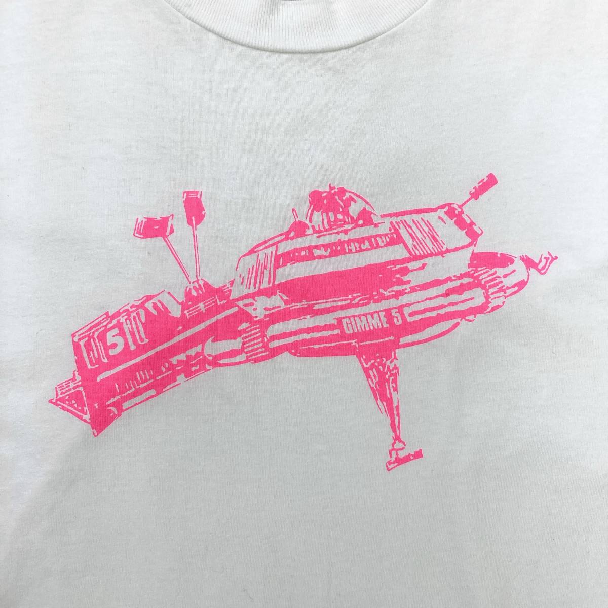 90s GIMME FIVE Tシャツ ホワイト 白 Mサイズ ギミーファイブ GIMME5
