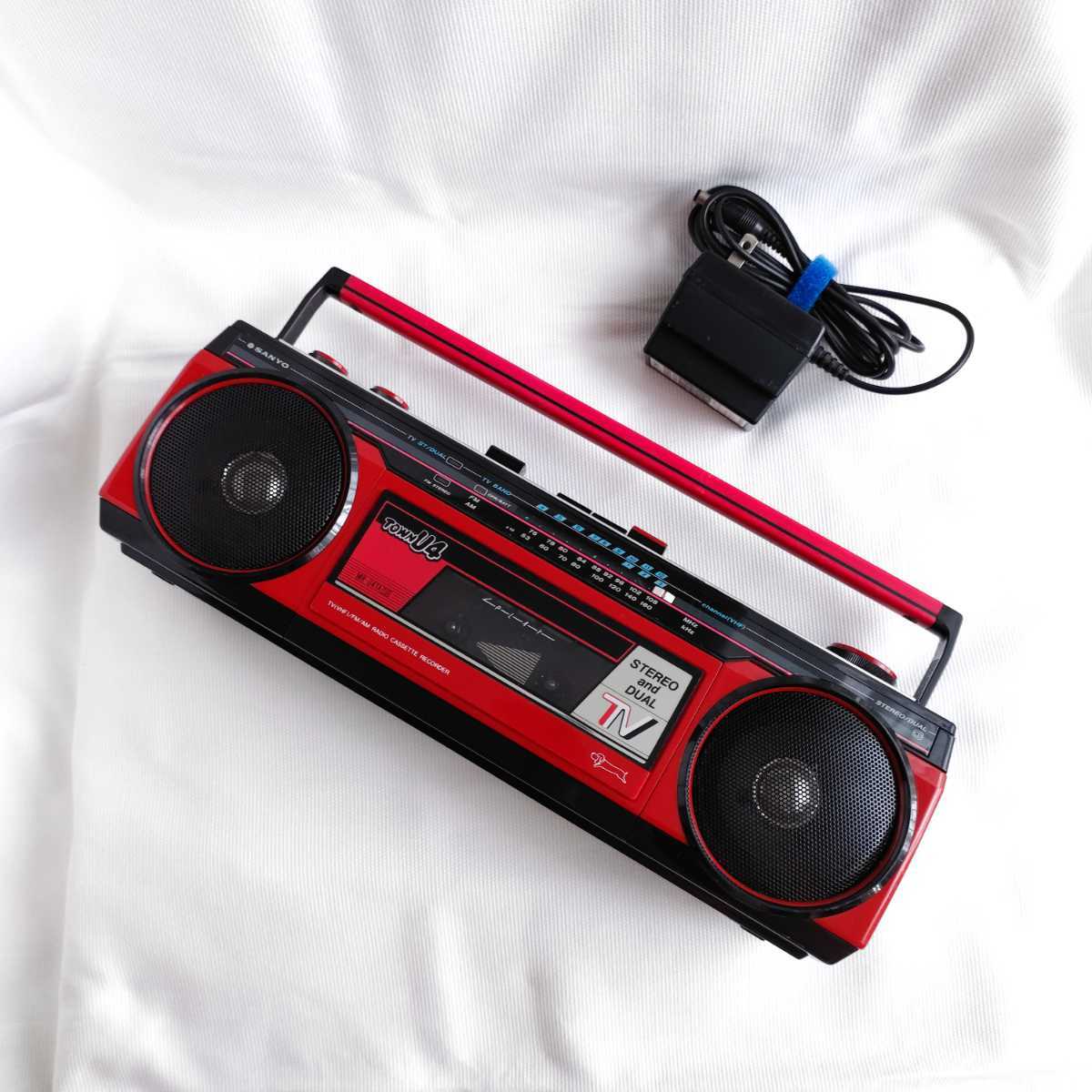 SANYO TOWN U4モデル「MR-U4TⅡ」 昭和レトロ ステレオラジカセ サンヨー ラジカセ SANYO MR-U4TA Yahoo!オークション u4」の落札相場