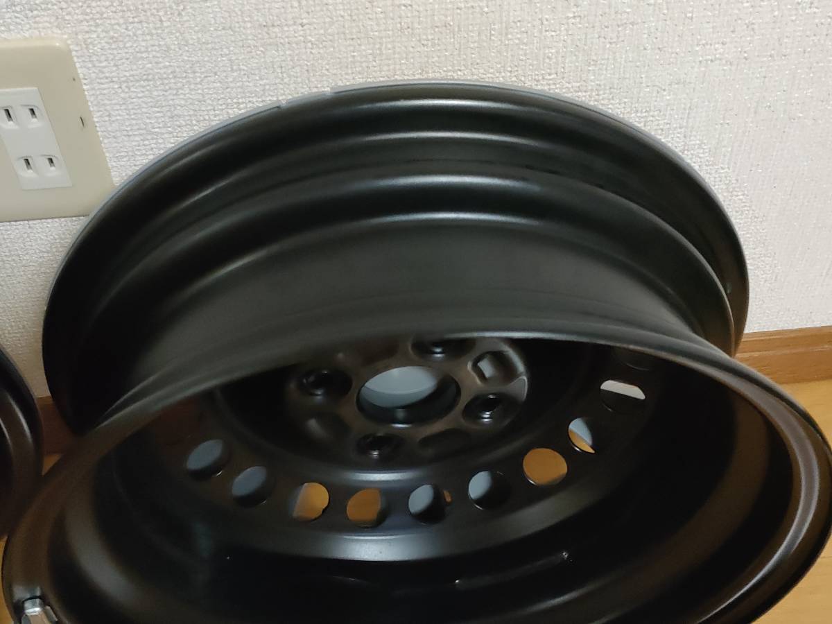 新車外し ダイハツ 純正 スチール ホイール 14インチ 4穴 2本セット