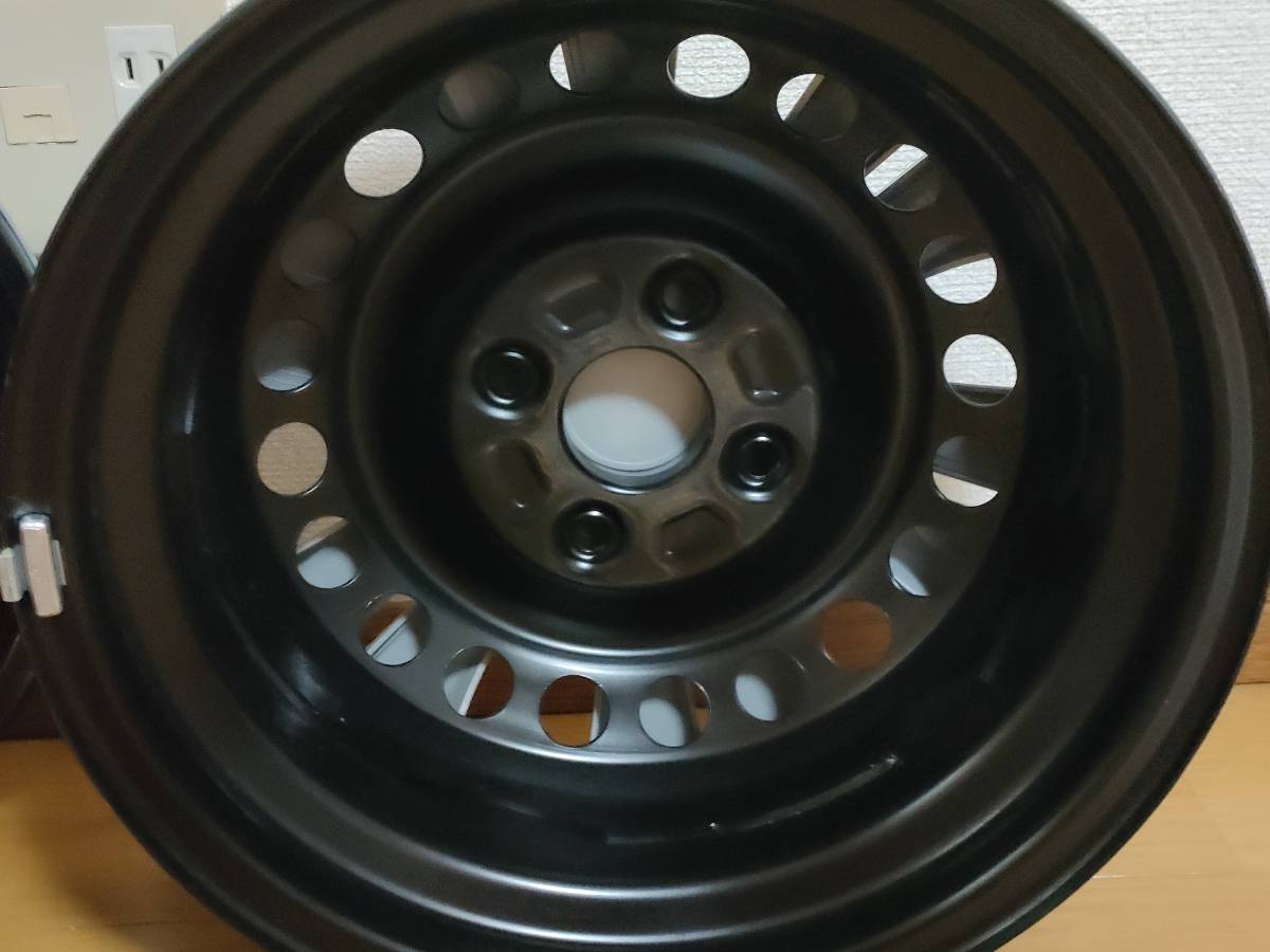 新車外し ダイハツ 純正 スチール ホイール 14インチ 4穴 2本セット