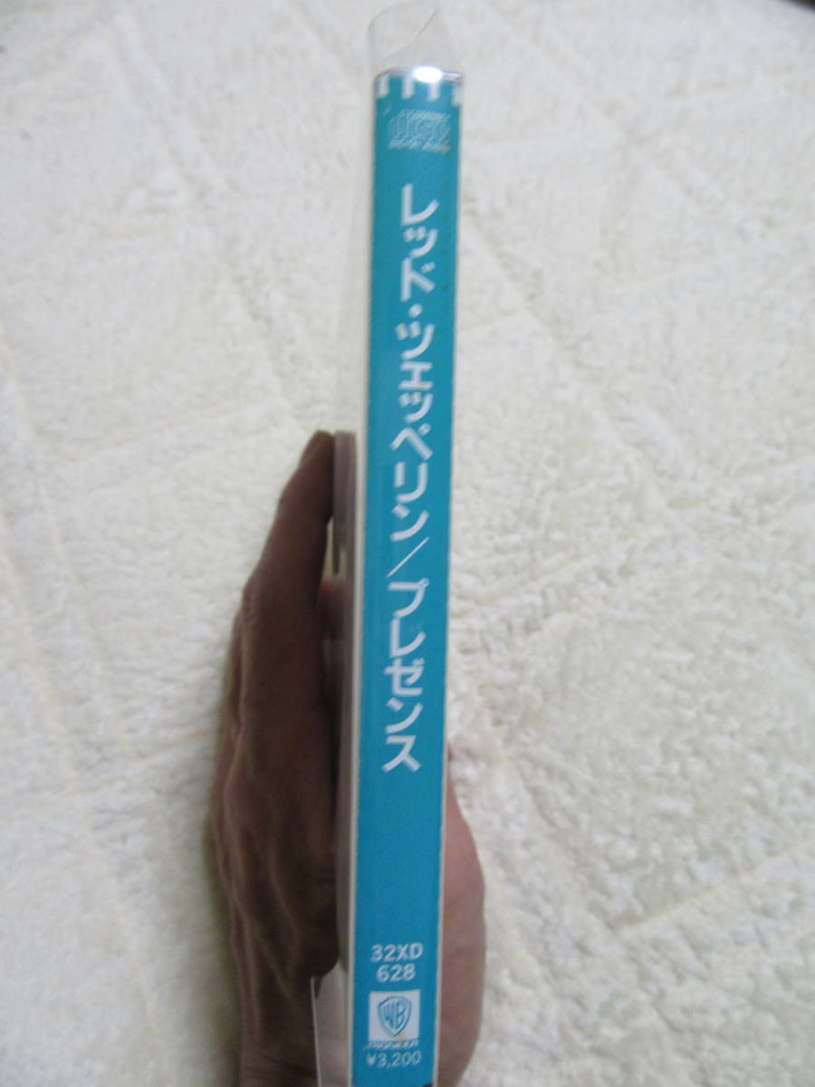 LED ZEPPELIN PRESENCE 32XD-628 旧規格　未開封 12/20(水)シール帯、未開封品多数！ワーナー旧規格帯付CD入荷