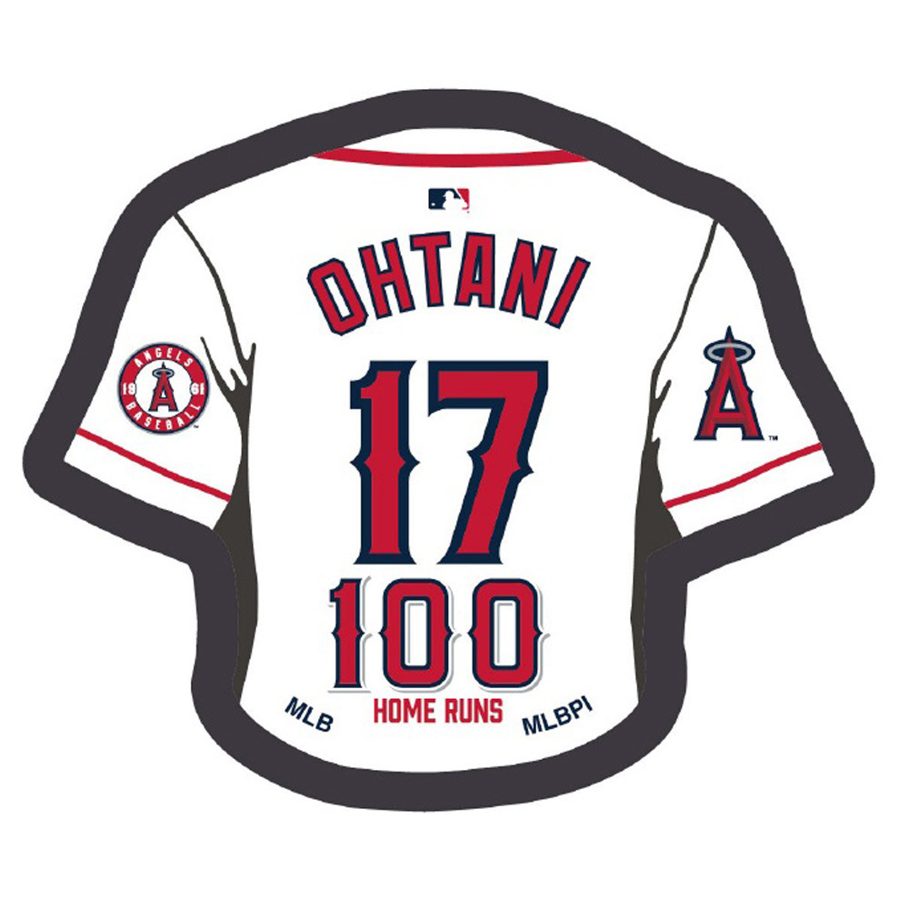 エンゼルス／大谷翔平／100号ホームラン／記念ピンバッチ