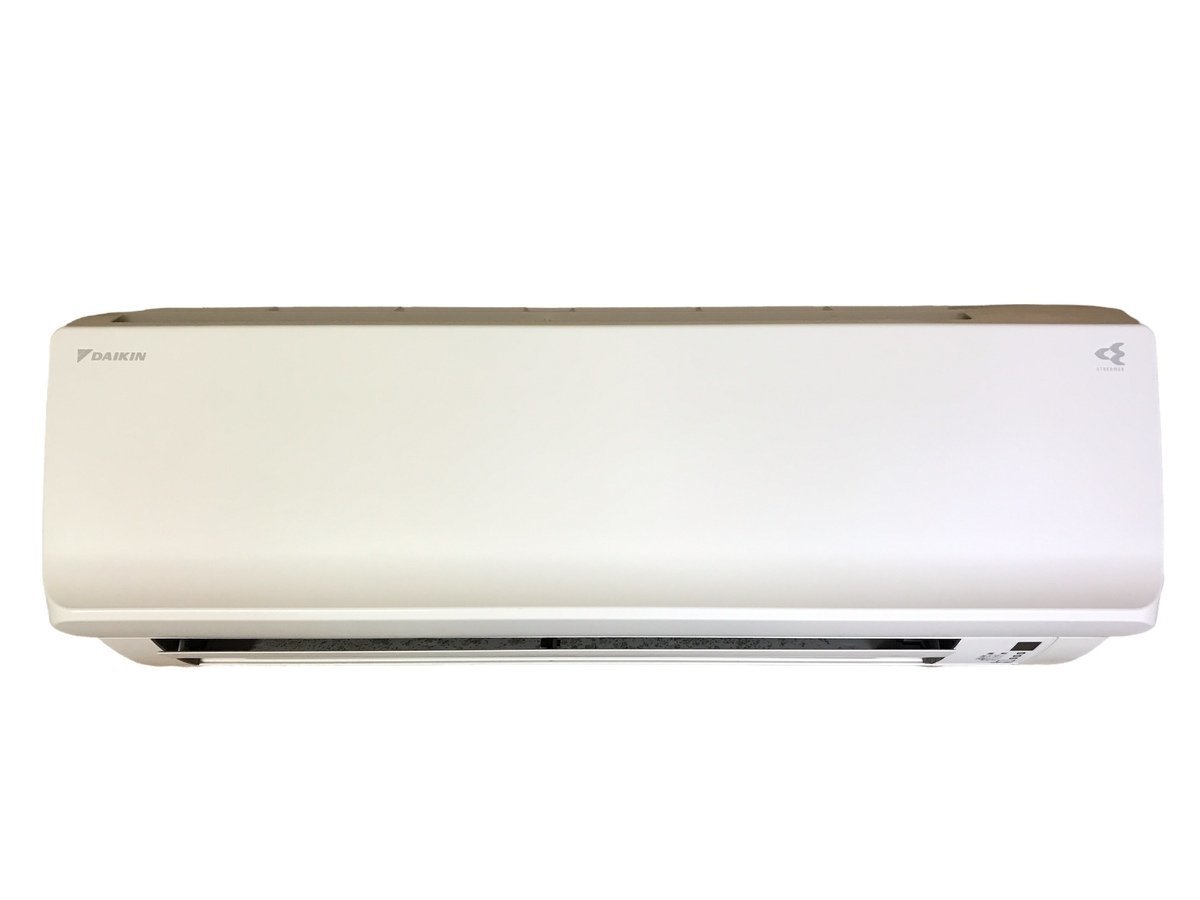 美品】DAIKIN ダイキン ルームエアコン 室内機 AN22VCS-W 室外機 