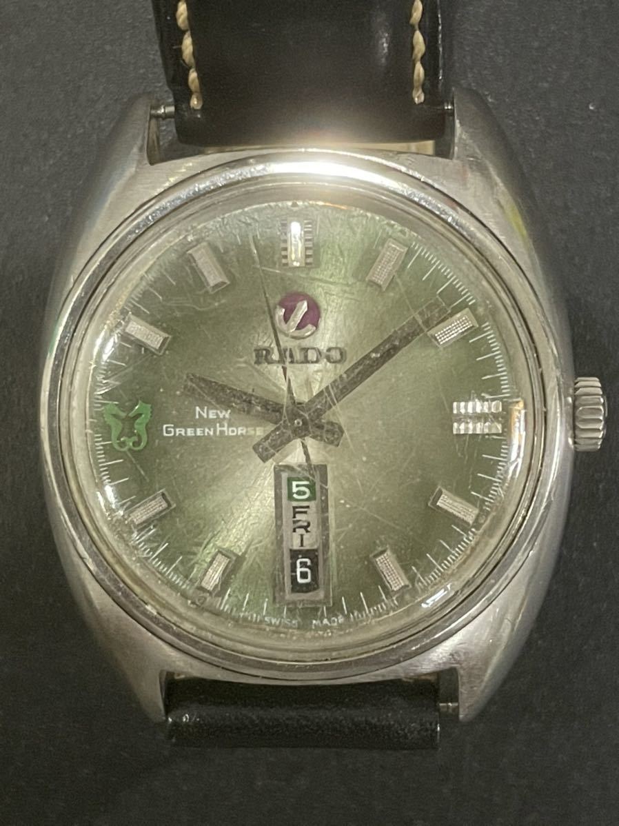 ☆ RADO ラドー メンズ 腕時計 New Green Horse グリーンホース ☆ RADO ラドー メンズ 腕時計 New Green Horse グリーンホース