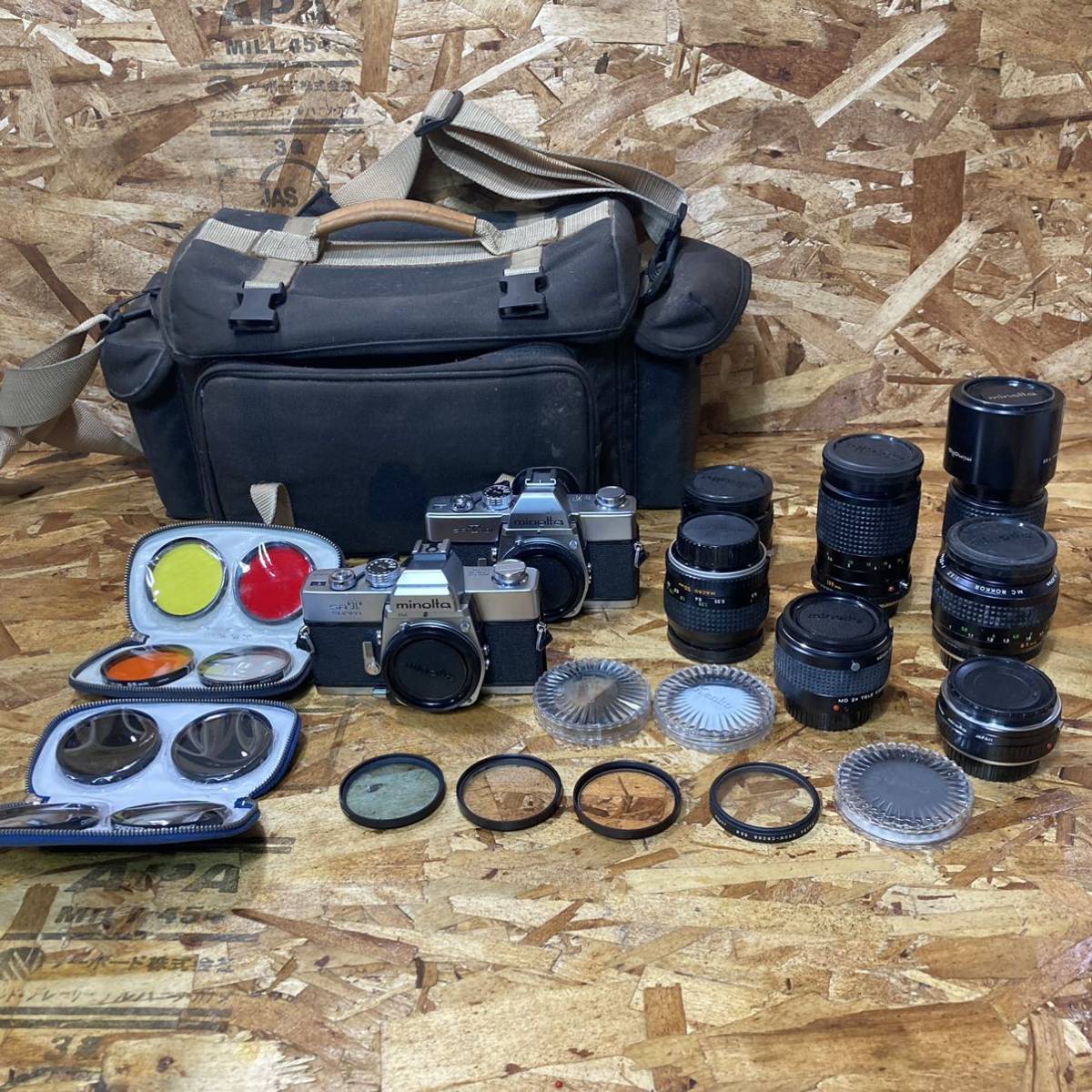 ミノルタ 一眼レフフィルムカメラ SRT SUPER レンズ複数 公式通販