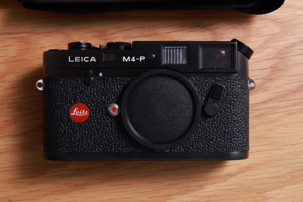 Leica M4-P 美品 ライカ フィルムカメラ ストラップ（純正）付(ライカ 