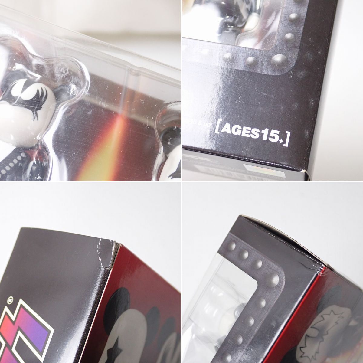 □未開封 メディコムトイ BE@RBRICK/ベアブリック KISS/キッス 