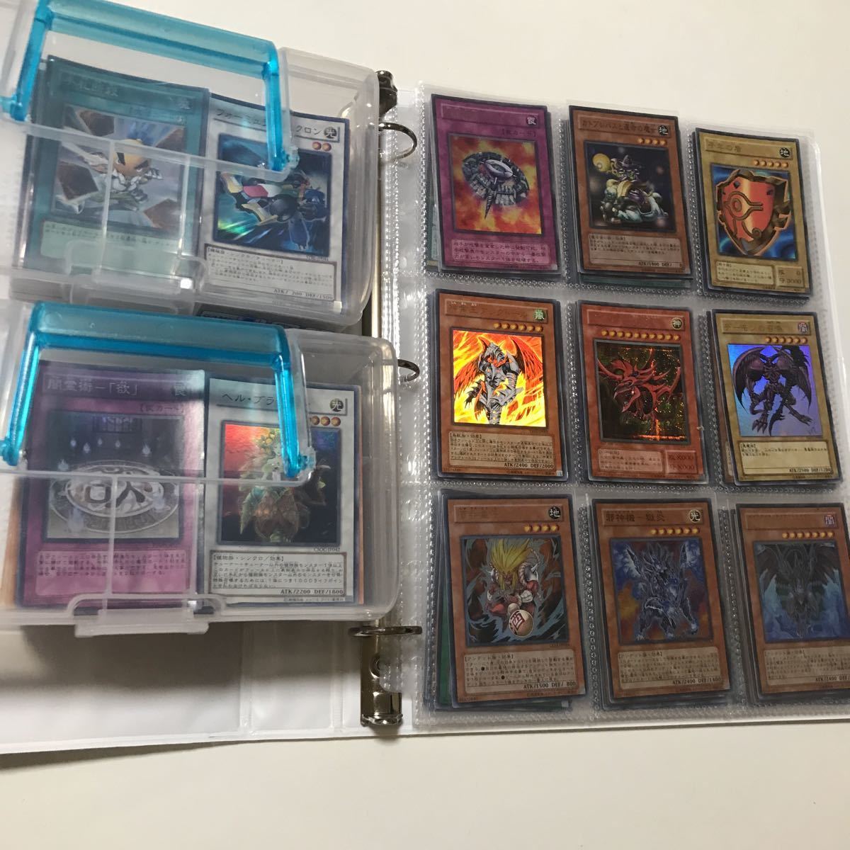 完全引退品 遊戯王 まとめ売り 遊戯王大量 光り物ファイル 1円売り切り 