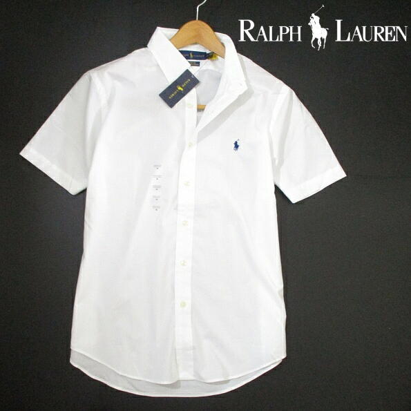 2026，人気 定価1.7万 国内正規品 ポロ ラルフローレン 白 ホワイト ワンポイント 半袖シャツ メンズ POLO RalphLauren Mサイズ(Mサイズ)｜売買されたオークション情報、yahooの商品情報をアーカイブ公開 - オ 男性用