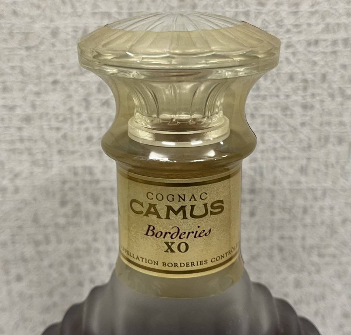 古酒 CAMUS カミュ Borderies ボルドリー XO COGNAC コニャック BRANDY