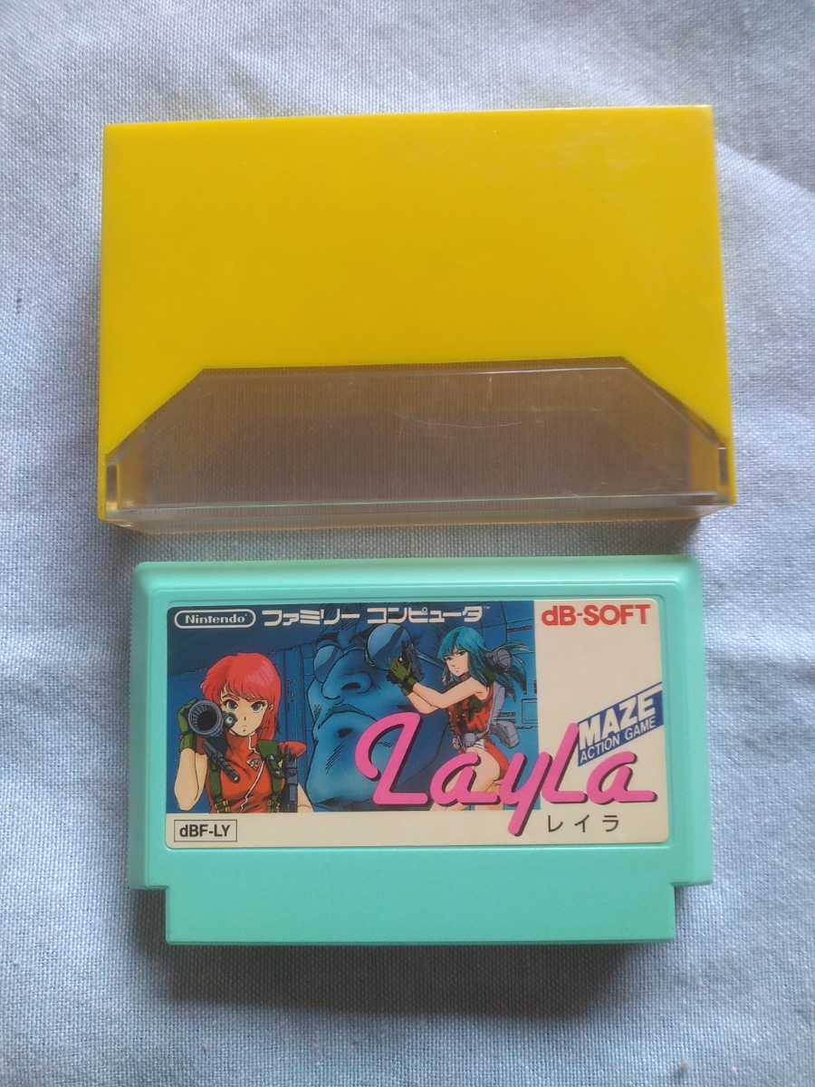 美品【激レア！FCファミコン】デービーソフト レイラ LayLa 初期動作 