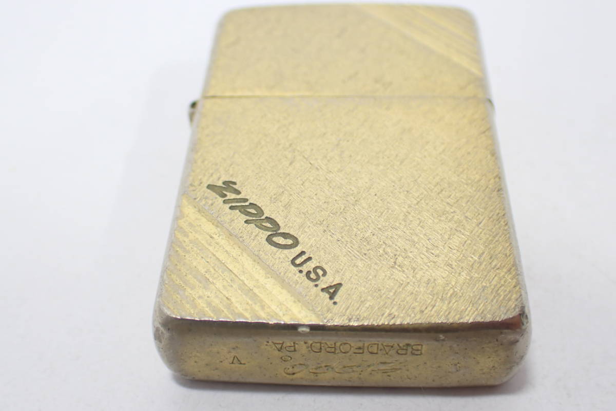 23081【 I ZIPPO V 】斜字体 筆記体 旧ロゴ イタリック体 1989年 