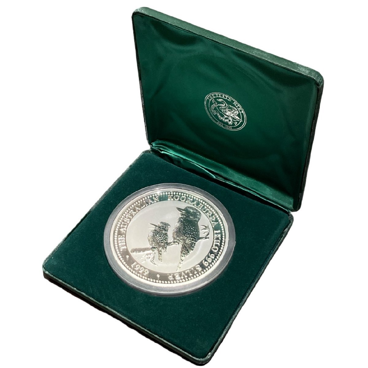 THE PERTH MINT 純銀 1999年 カワセミ オーストラリア 30ドル銀貨 1kg