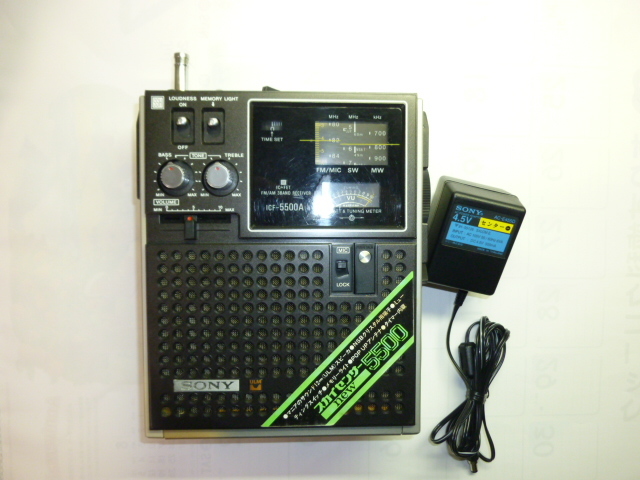 sony ICF-5500A SONY ICF-5500 ICF-5500A 石801-213 radiojayallen
