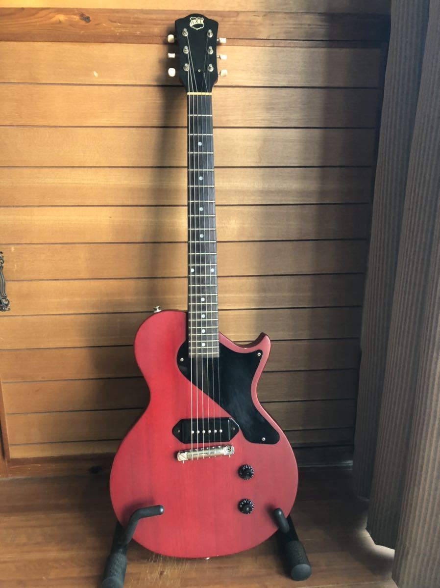 AXL GUITARS AL-1090 USA Bulldog Transparent Red ※おまけ付け Les