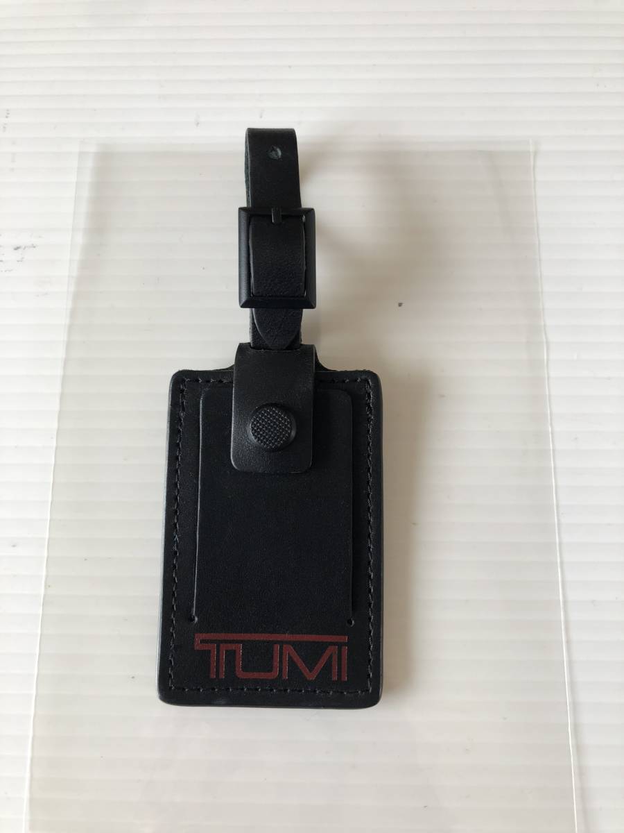 TUMI トゥミ ネーム 本革 革 タグ レザー ベルト バッグ 3way 