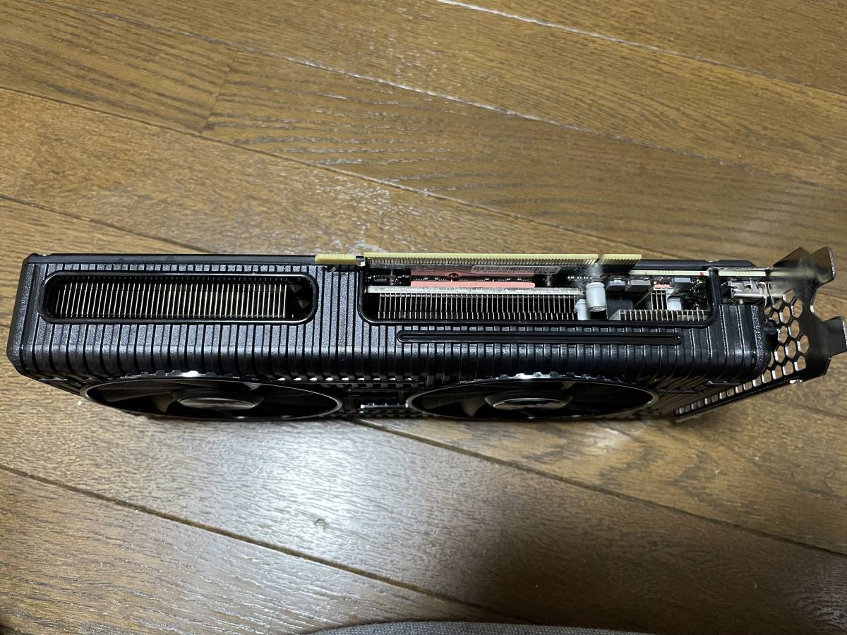 美品（GeForce RTX 3060 Ti Dual OC 8GB) LHR版 [PCIExp 8GB] 完全動作 