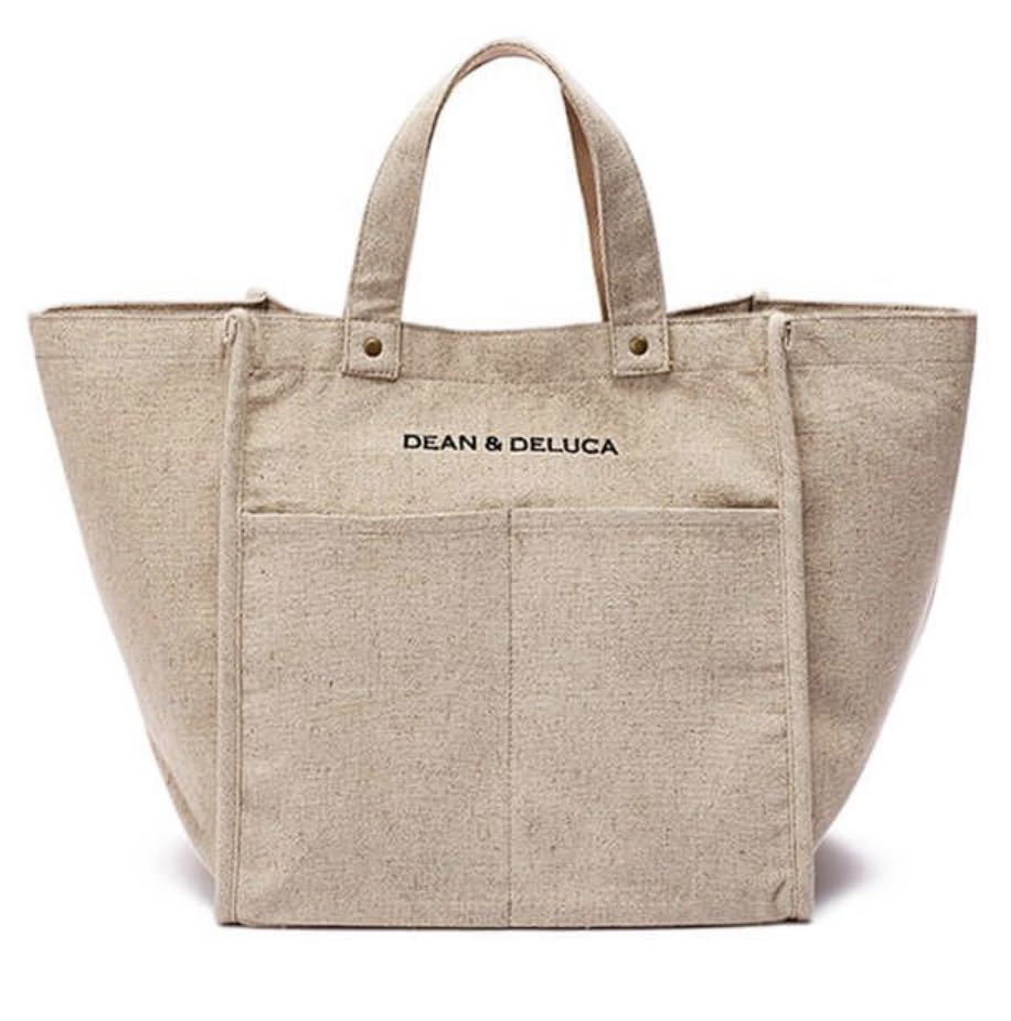 新品未開封DEAN&DELUCA リネンマーケットトートバッグ Sサイズ2way 